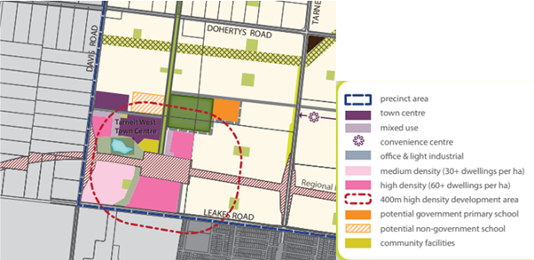 Update plans 2 and 3 within the Tarneit North PSP