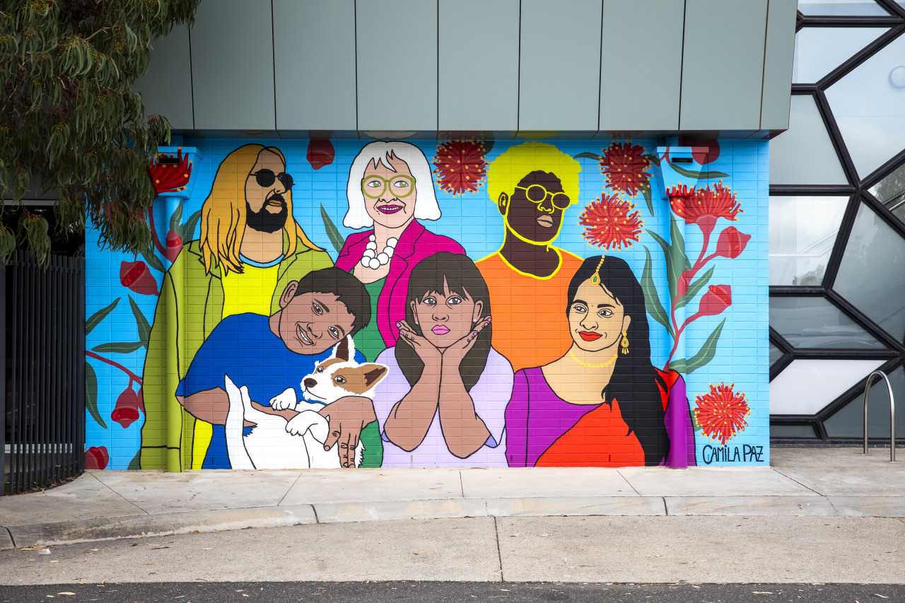 Penrose Promenade Community Centre Mural