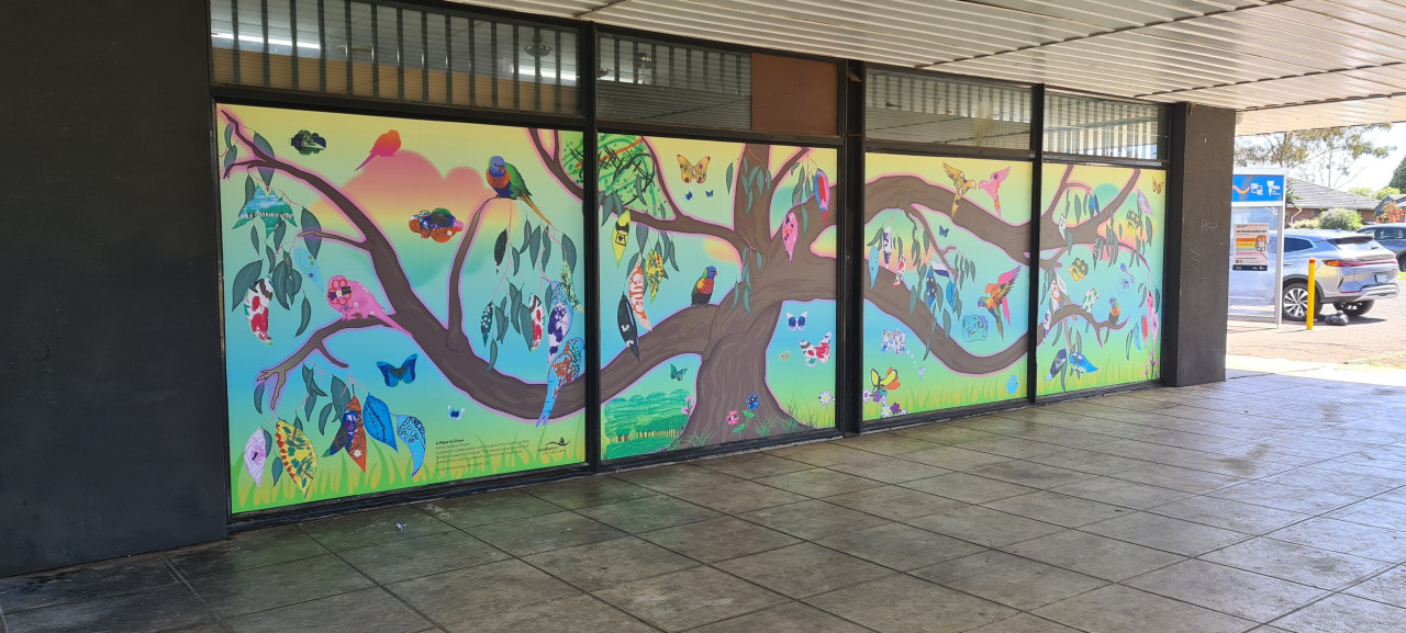 Place to Grow Artwork to Transform Woodville Shop Windows