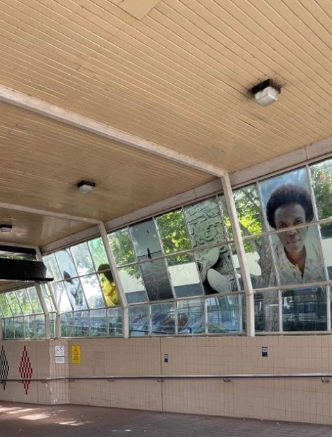 Way Out West – Station Place Photography Installation