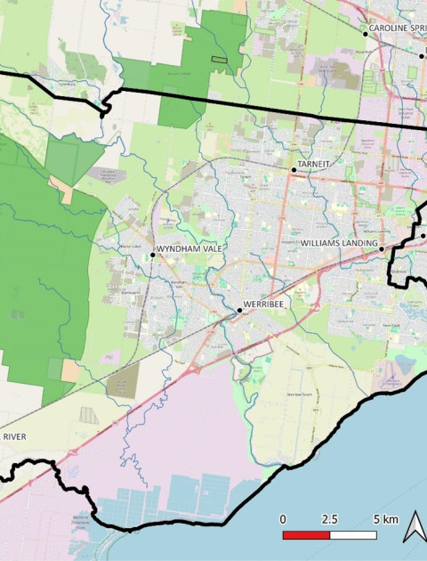Map of Western Grasslands