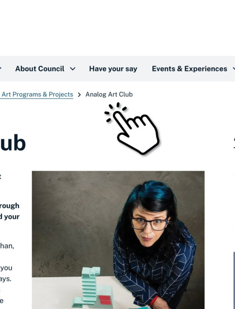 Breadcrumb Navigation
