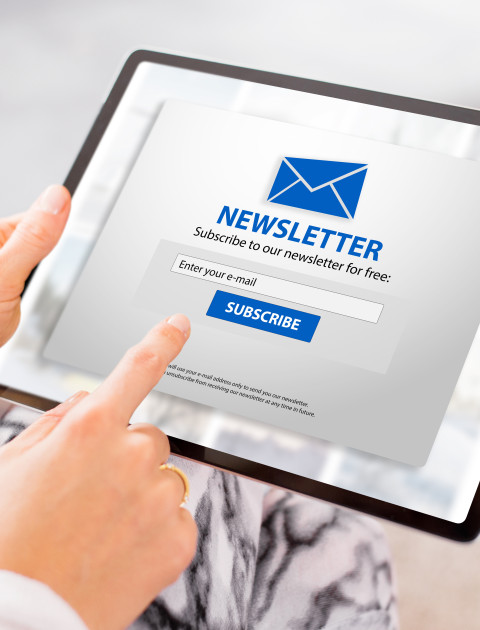 Subscribe to an enewsletter