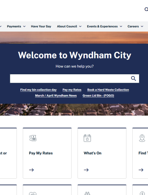 Online Services Upgrade