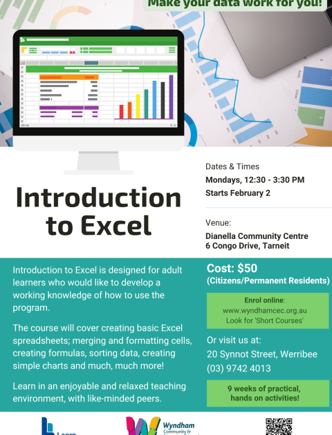 Introduction to Excel Course