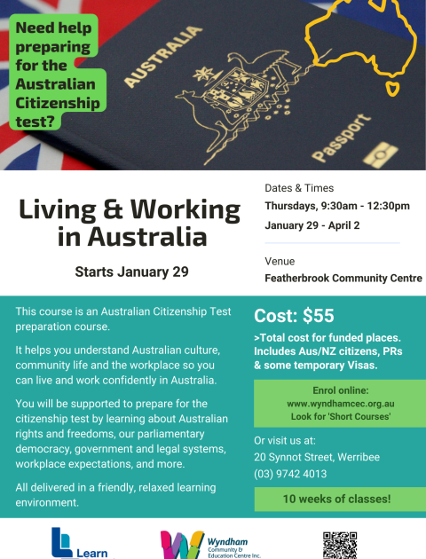 Living and Working in Australia Course