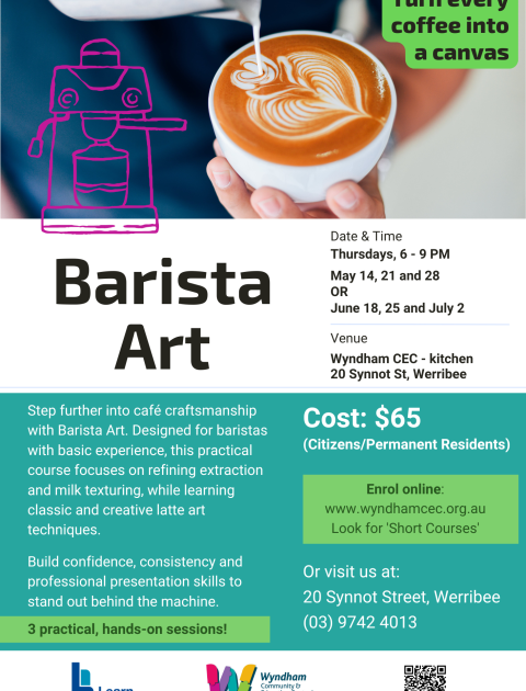 Barista Art Course