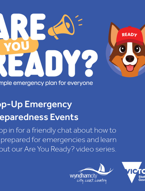 Are You Ready? Emergency Preparedness Pop-Up Event: Sanctuary Lakes