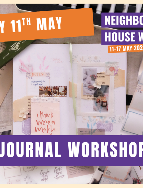 Neighbourhood House Week at Iramoo - FREE Junk Journal Workshop
