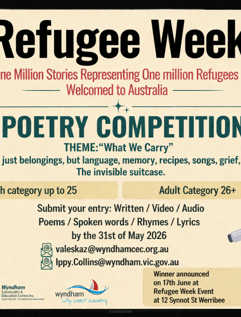 Refugee Week Poetry Competition