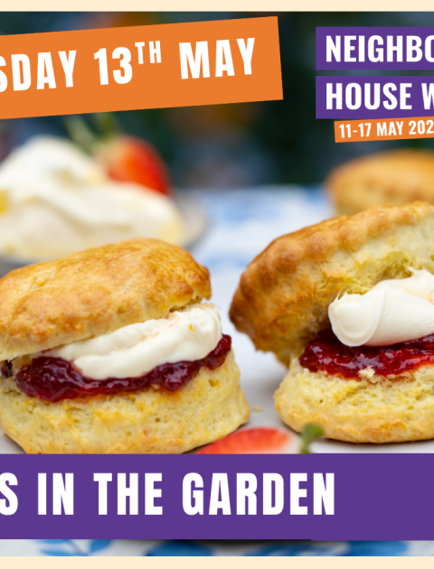 Neighbourhood House Week at Iramoo - FREE Scones in the Garden