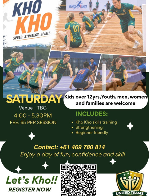 Intro and training - KHO KHO - a sport of chase and tag 