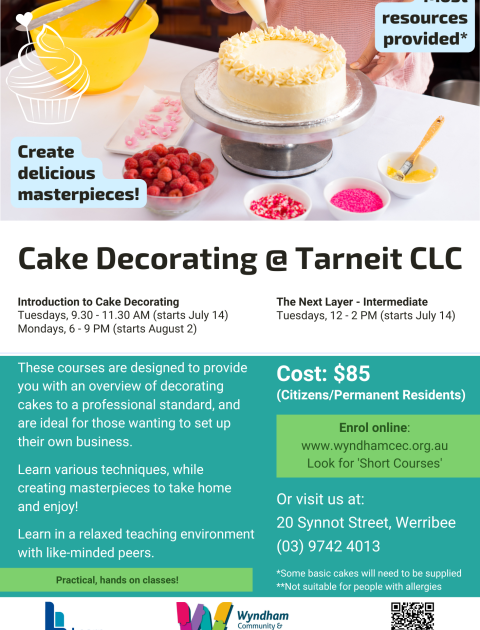 Cake Decorating - The Next Layer Course