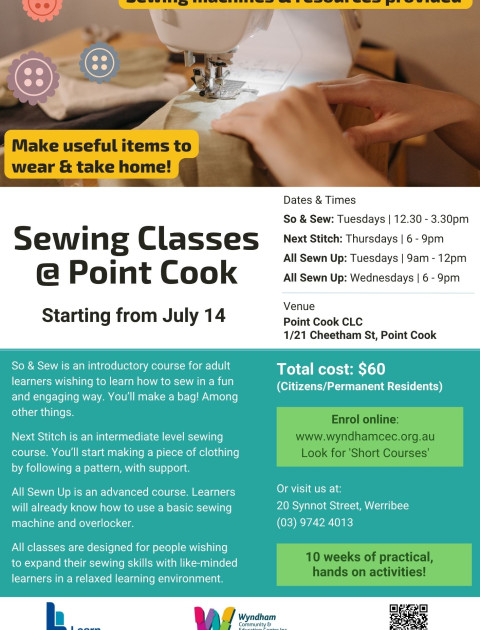 All Sewn Up - Advanced Sewing Course