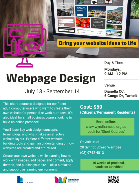 Webpage Design Course