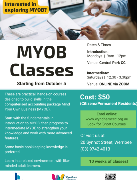 Introduction to MYOB Course