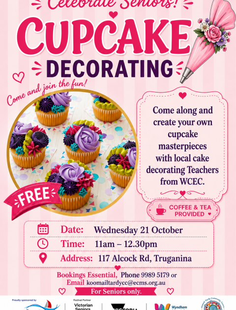 Seniors Festival - Cupcake Decorating