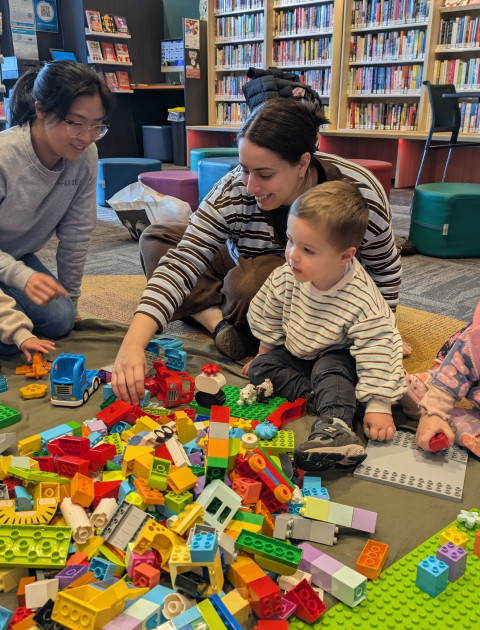 Mums and children at Chat and Play