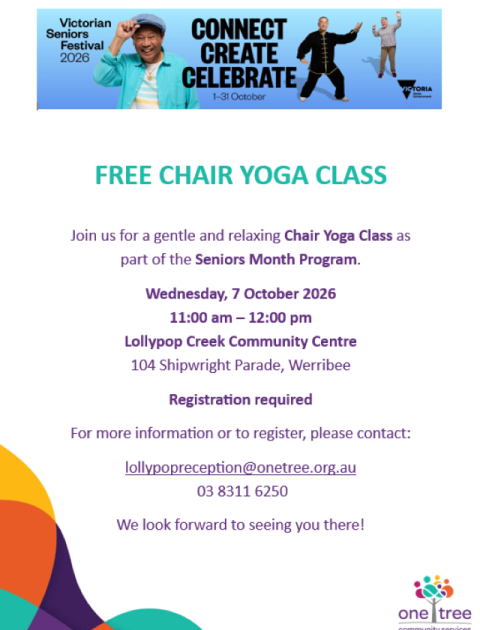 Senior Festival - Free Chair Yoga Class