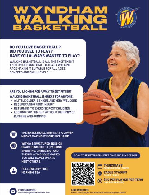 Wyndham Walking Basketball Flyer