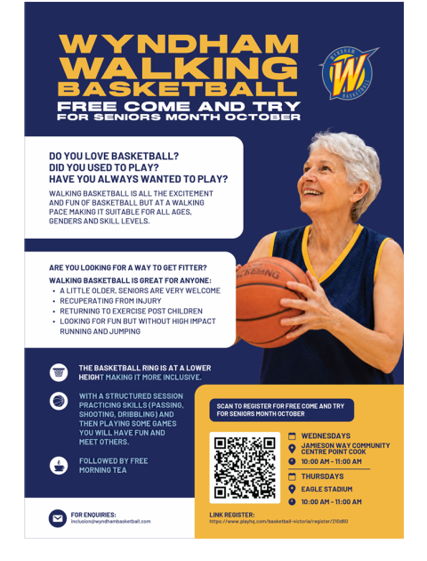 Walking Basketball Flyer