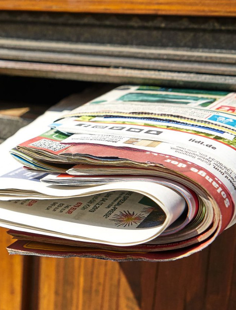 Advertising material