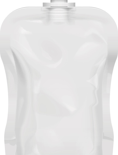 Baby food packs (empty - lids on)