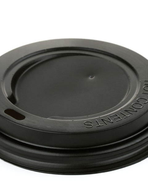 Coffee cup lid (black or compostable)
