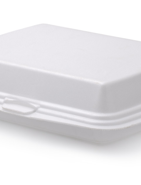 Polystyrene food trays