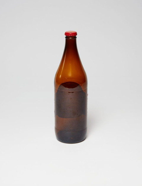 Glass bottles, jars (brown, green or clear, with lids)