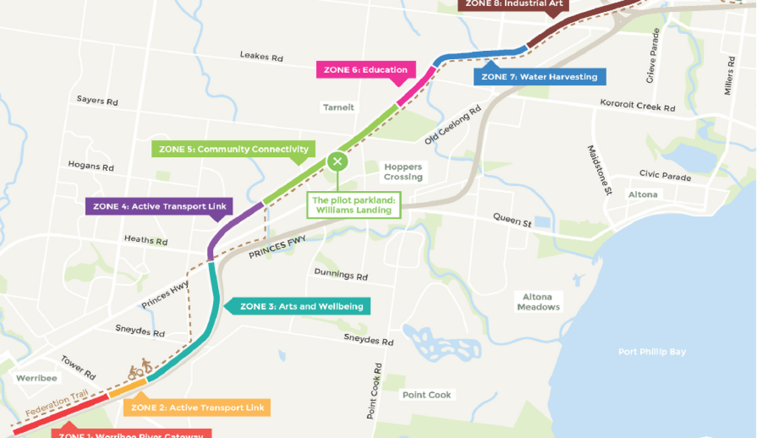 Greening the Pipeline - Zone Map