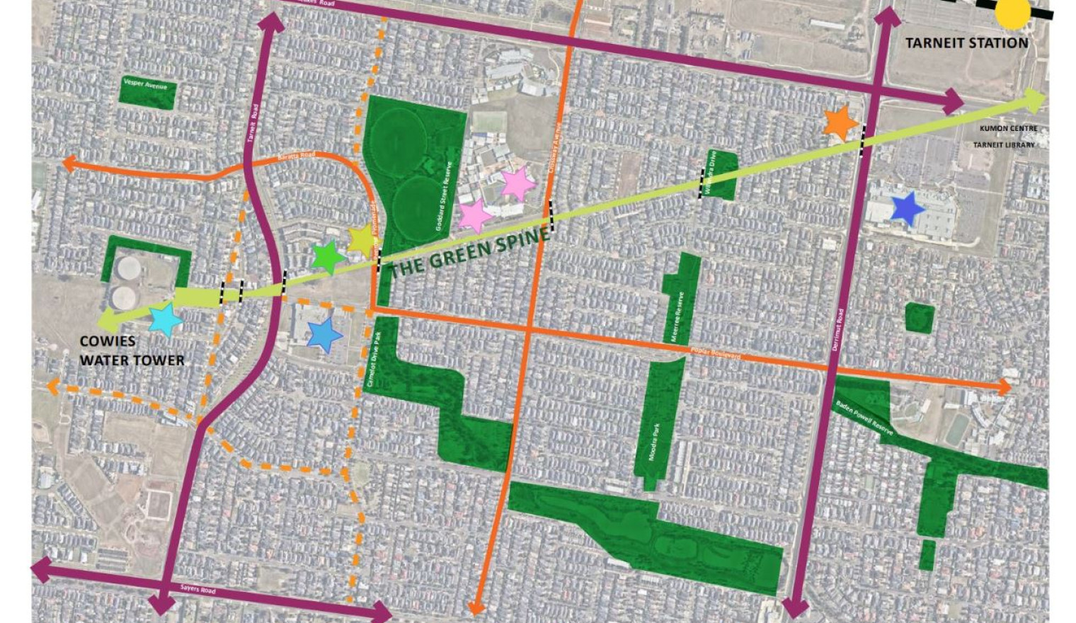 Meet me in Tarneit – Wayfinding Trail