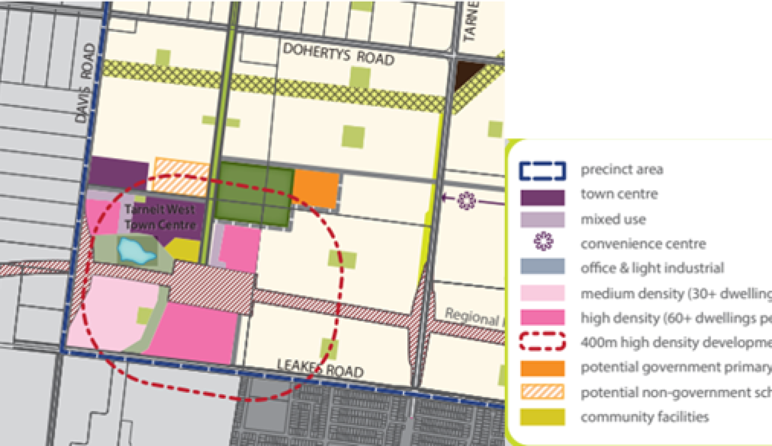Update plans 2 and 3 within the Tarneit North PSP