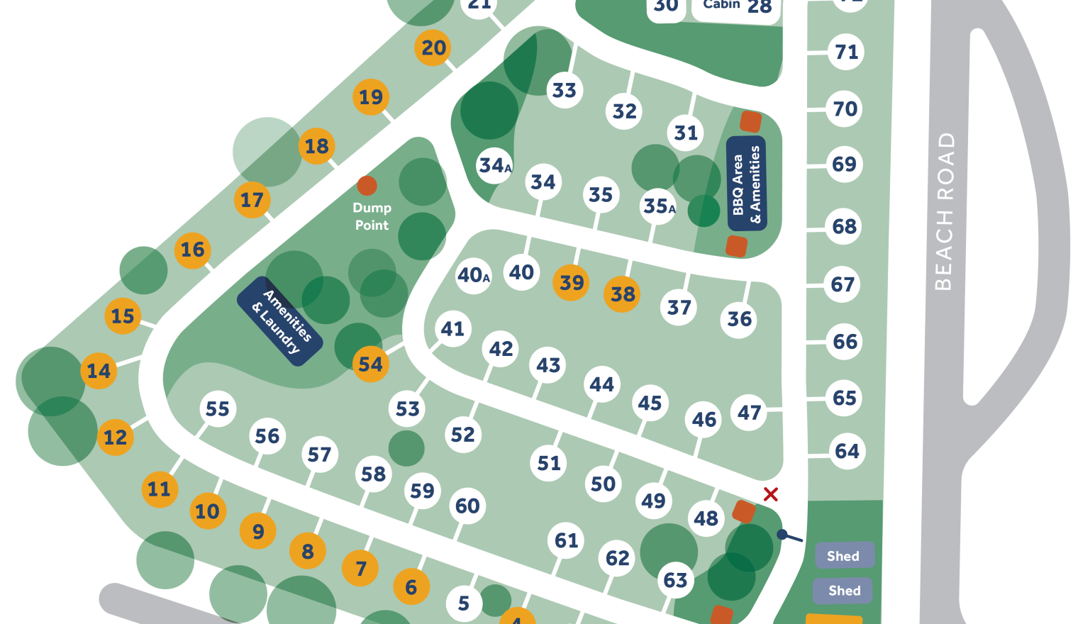 Werribee South Tourist Park Maps
