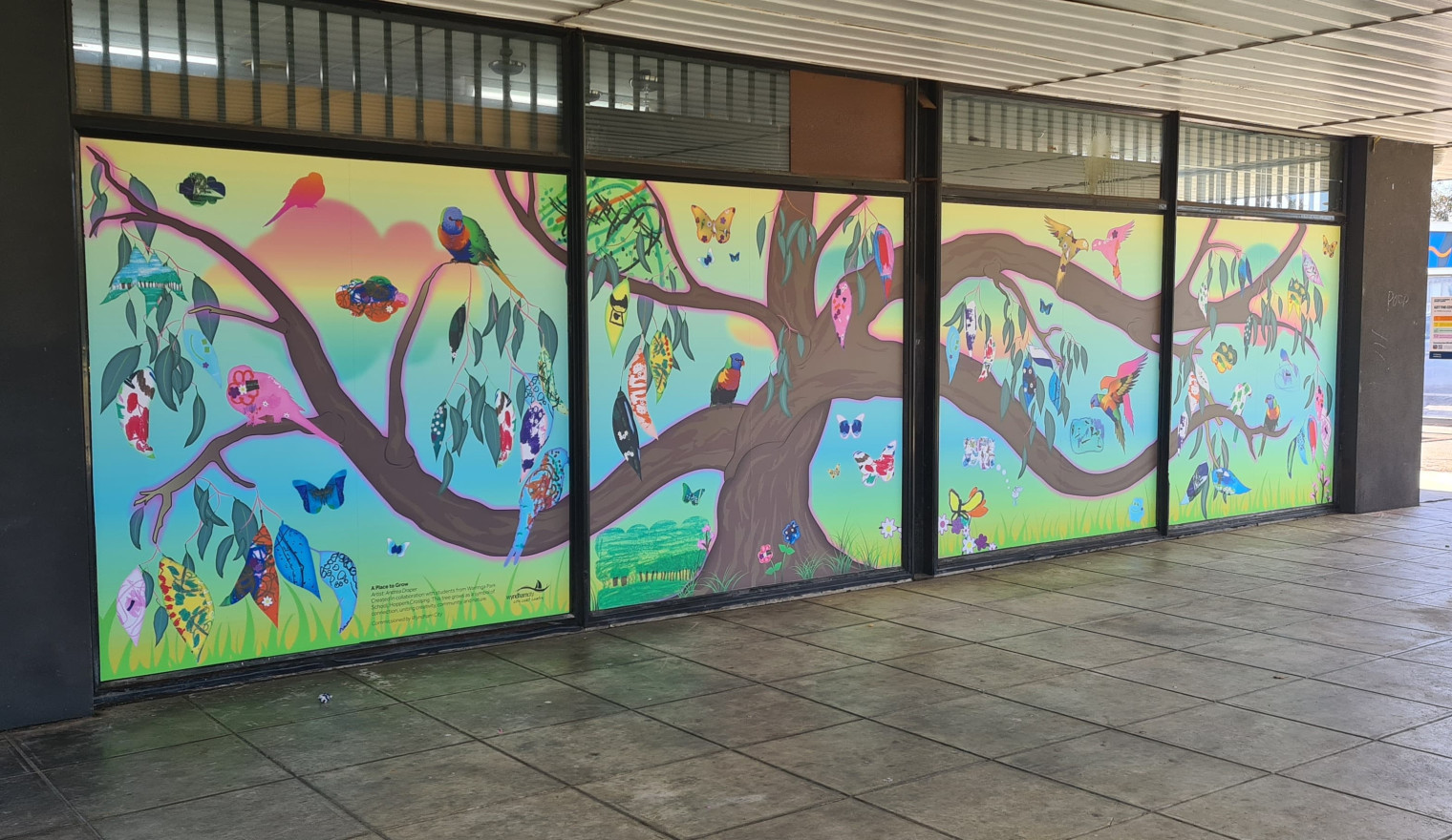 Place to Grow Artwork to Transform Woodville Shop Windows