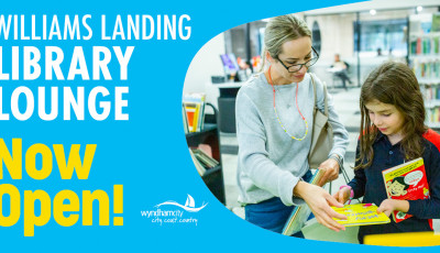 Williams landing library lounge now open