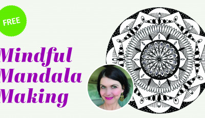 mindful mandala making