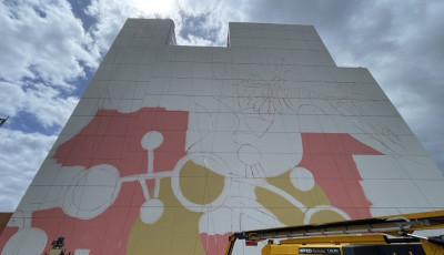 Mural Transforms Werribee Skyline 