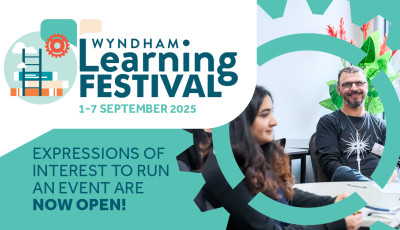 Expressions of Interest - Host an event a the Wyndham Learning Festival 