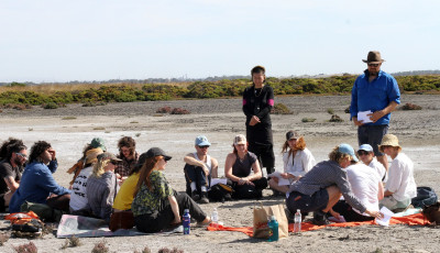 Becoming Wetland takes audiences on an artist-led intervention of the natural environment of Cheetham Wetlands, in Melbourne’s West.  