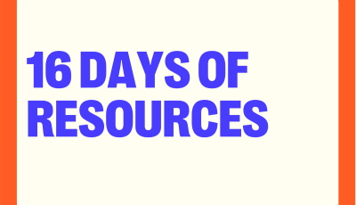 16 Days of Resources