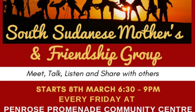 South Sudanese Mothers and Friendship Group