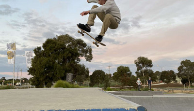 young person on a skateboard
