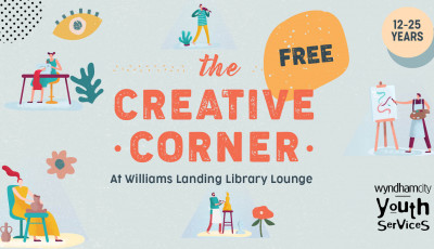 the creative corner at williams landing library lounge