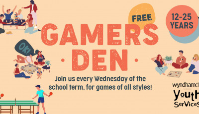 Gamers Den - Join us every Wednesday of the school term, for games of all styles!
