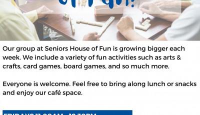 Seniors House Of Fun (SHOF)