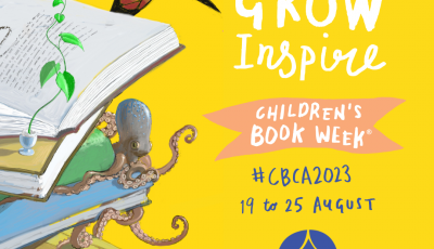 Read, Grow, Inspire. Children's Book Week 2023, 19-25 August.
