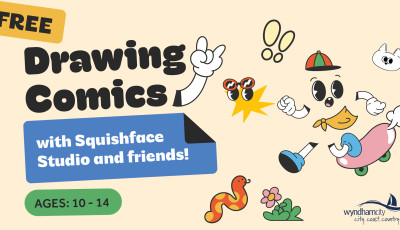 Drawing Comics with Squishface Studio and friends
