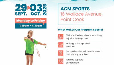 School Holiday Badminton Coaching Program