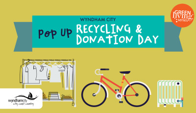 pop up recycling donation day 
